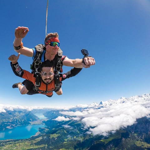 Activity image: Da Zurigo: Avventura di paracadutismo e volo panoramico a Interlaken