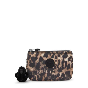 Kipling Trousse Multitasche in Tessuto Animalier Leopardo