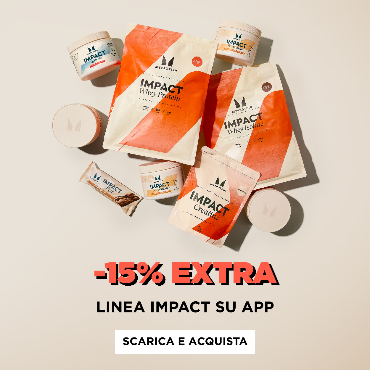 15% extra linea impact