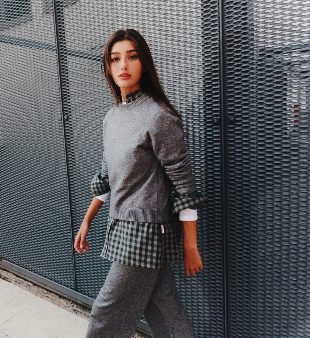 SUNDEK _ Woman Knitted Sweatshirt