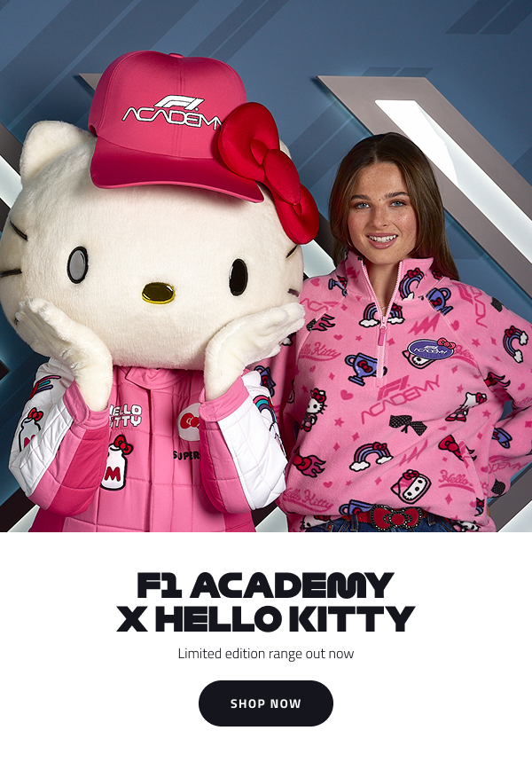 F1 Academy x Hello Kitty
