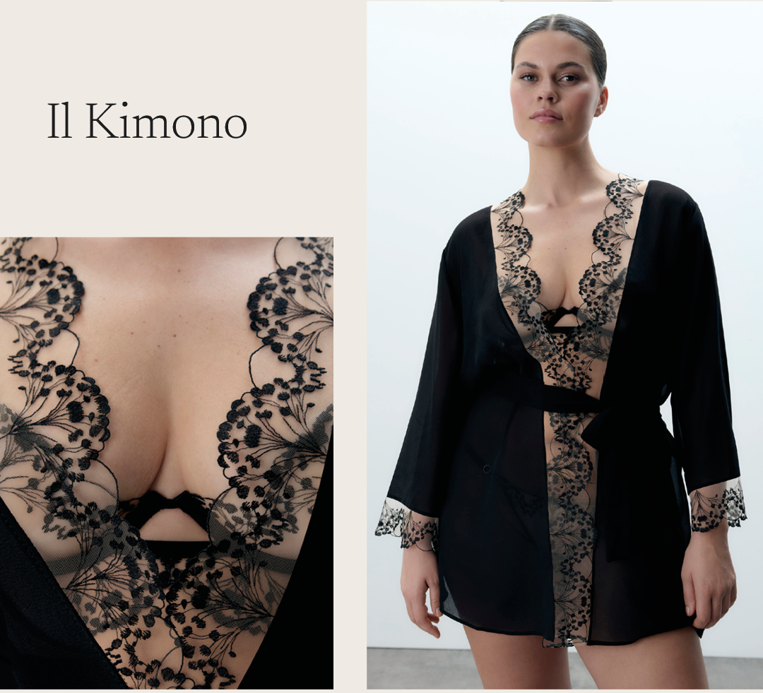 Marisa Kimono Nero