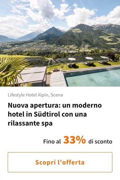 Nuova apertura: un moderno hotel in Südtirol con una rilassante spa