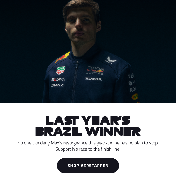 Max Verstappen - Last Year's Brazil Winner