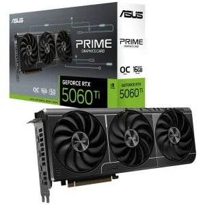 Scheda grafica ASUS PRIME GeForce RTX 5060 Ti OC Edition da 16 GB GDDR7 Reflex 2 RTX AI DLSS4