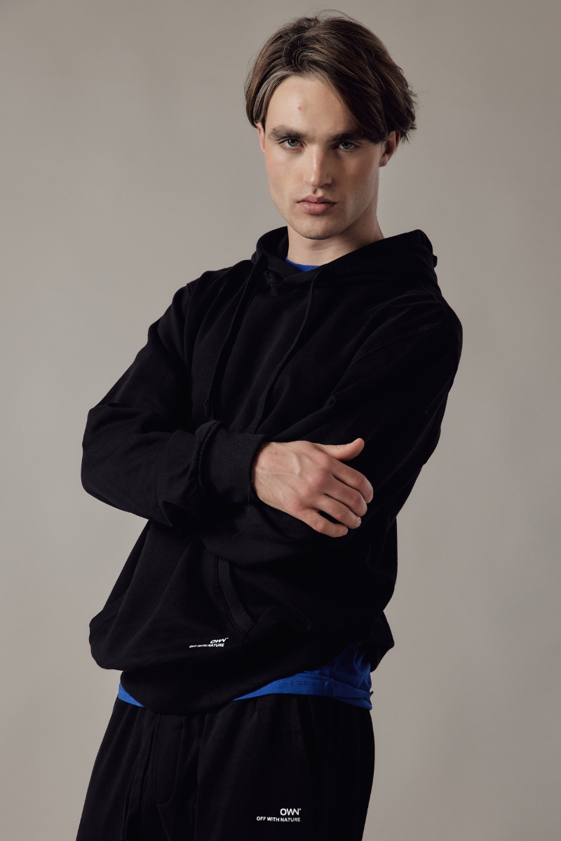 Felpa Felpata con Cappuccio