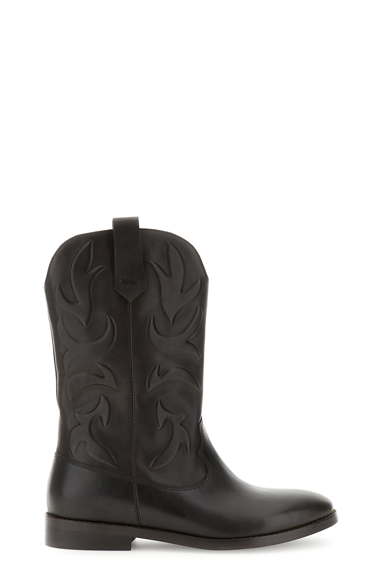 Image of tronchetti in pelle con disegno altorilievo t.moro