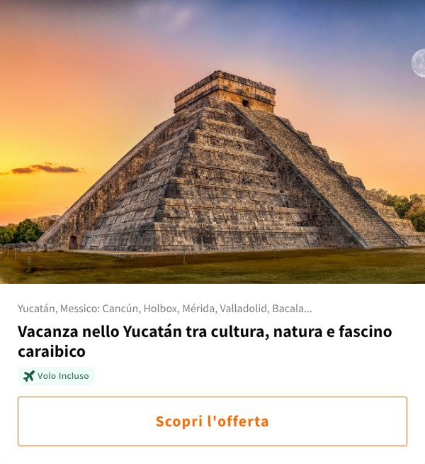 Vacanza nello Yucatán tra cultura, natura e fascino caraibico