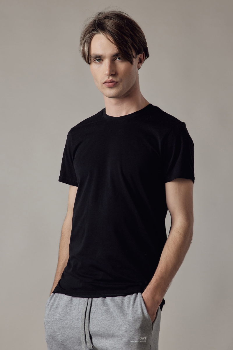 T-Shirt Girocollo Elasticizzata