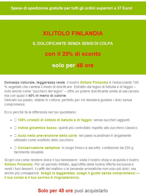 Xilitolo Finlandia, il dolcificante naturale senza sensi di colpa ☀️