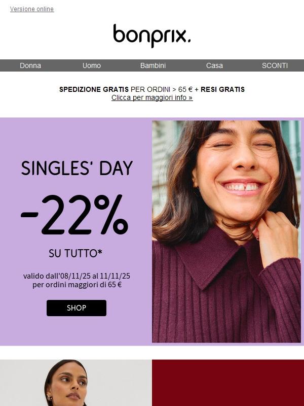 Lasciati ispirare: 22% di sconto ✨