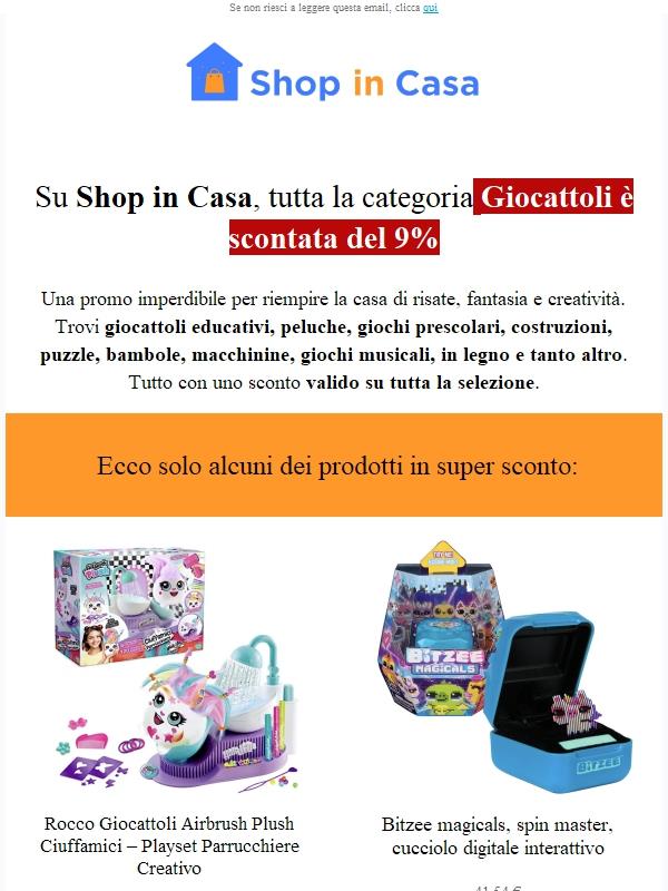 Giocattoli scontati del 9%: corri a scegliere i preferiti dei tuoi figli