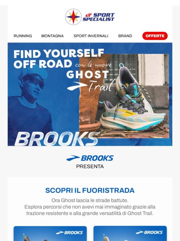 Nuove Brooks Ghost Trail 🏃‍➡️⛰️