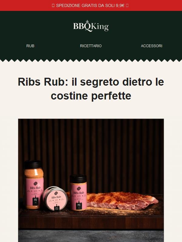Il segreto per costine perfette? Ti presentiamo il Ribs Rub