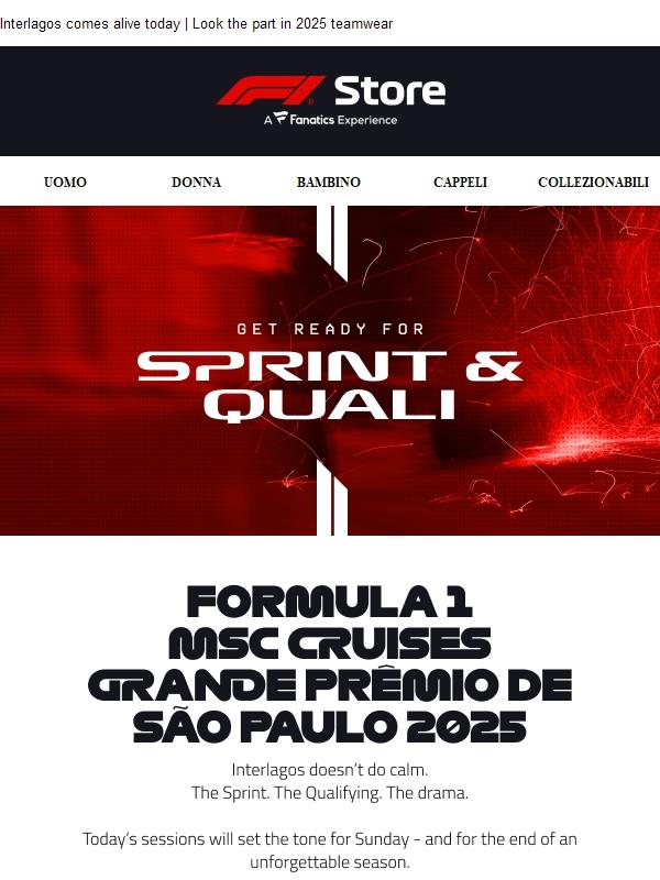 Feel the São Paulo Surge ⚡ Sprint & Quali Are Go!