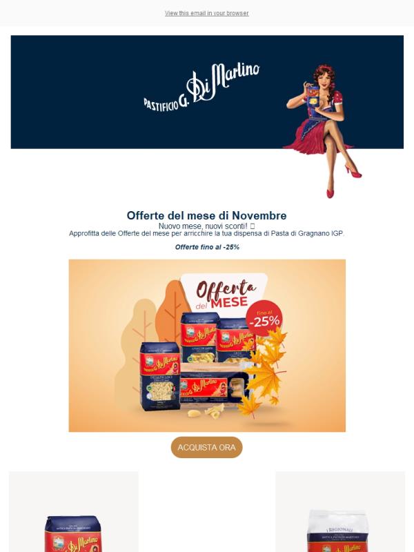 Offerte del mese di Novembre ❄️