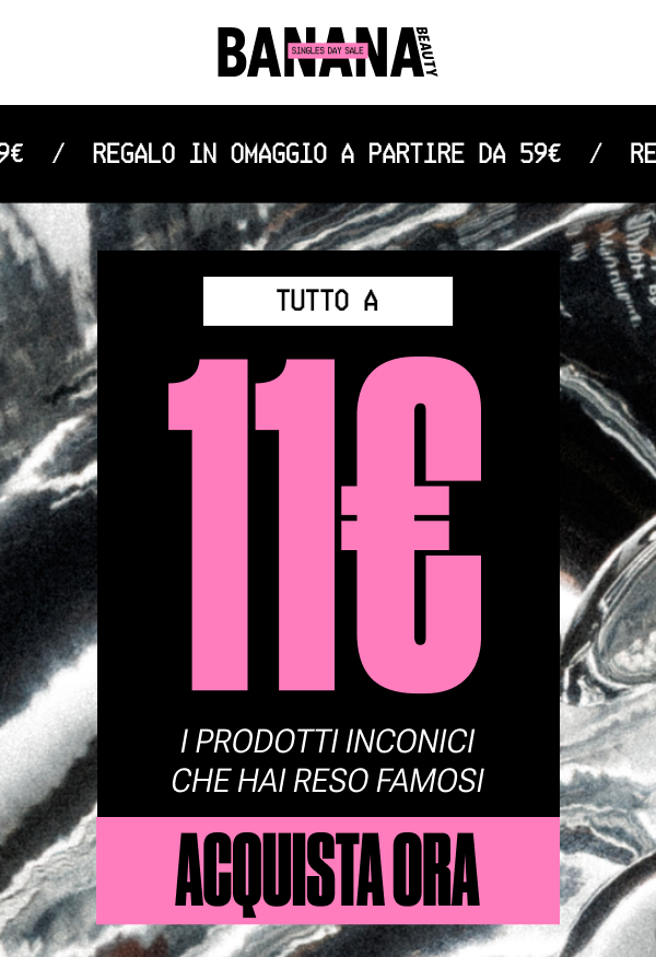 I prodotti inconici che hai reso famosi 💛 Tutto a 11€