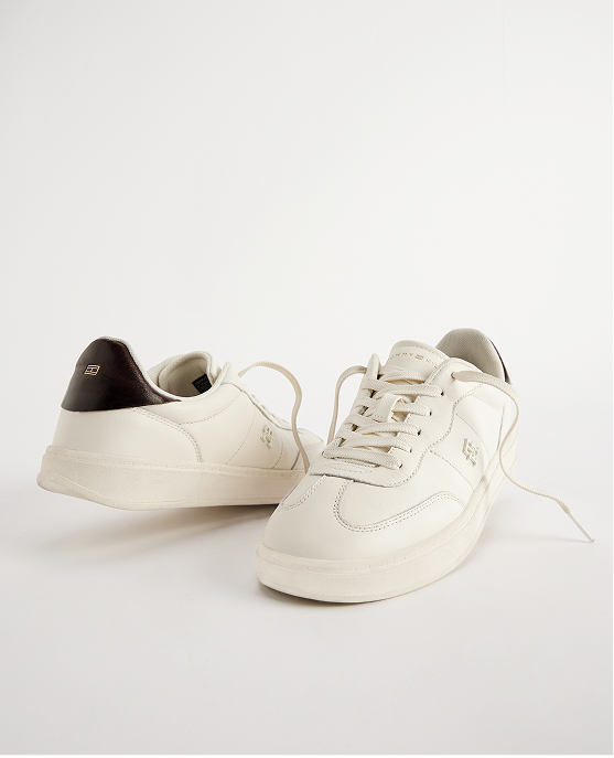 Sneakers Heritage in pelle lucida