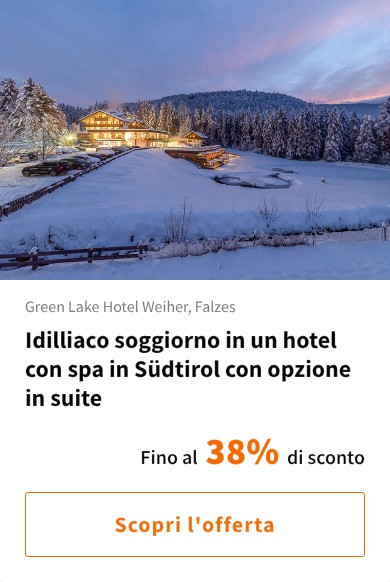 Idilliaco soggiorno in un hotel con spa in Südtirol con opzione in suite