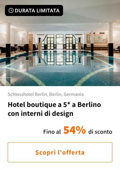 Hotel boutique a 5* a Berlino con interni di design