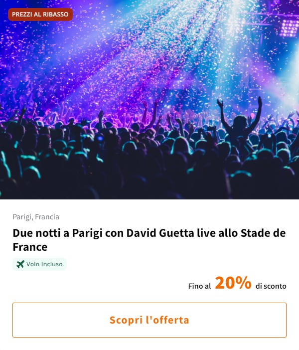 Due notti a Parigi con David Guetta live allo Stade de France