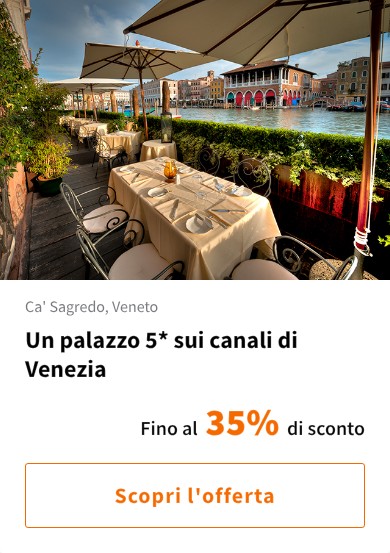 Un palazzo 5* sui canali di Venezia