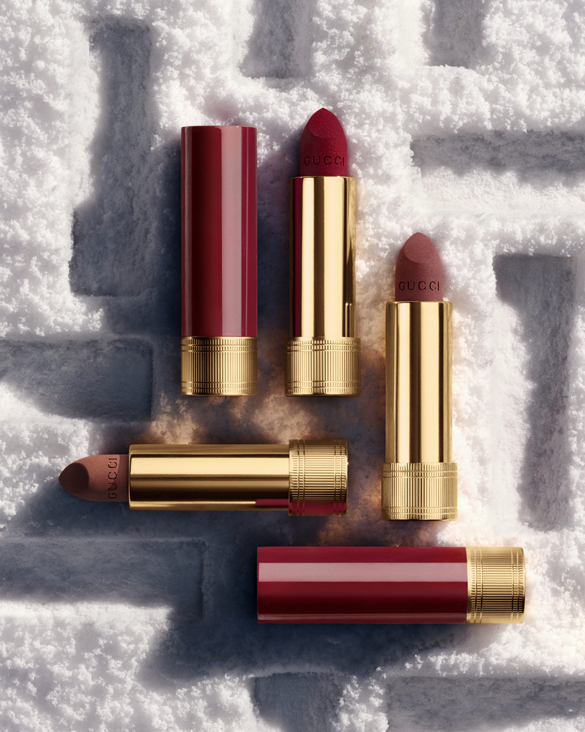 Make-up labbra Scopri di più sul sito Web di Gucci 