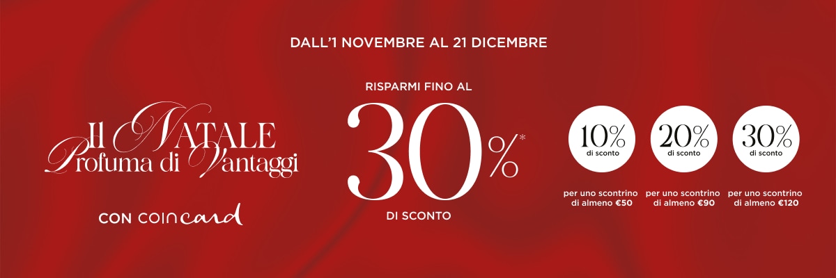 Promo Profumeria Coincard -30%