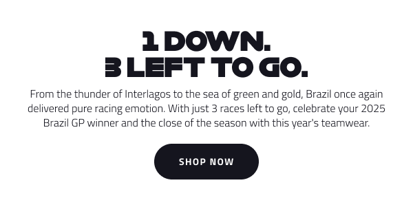 1 down. 3 left to go.