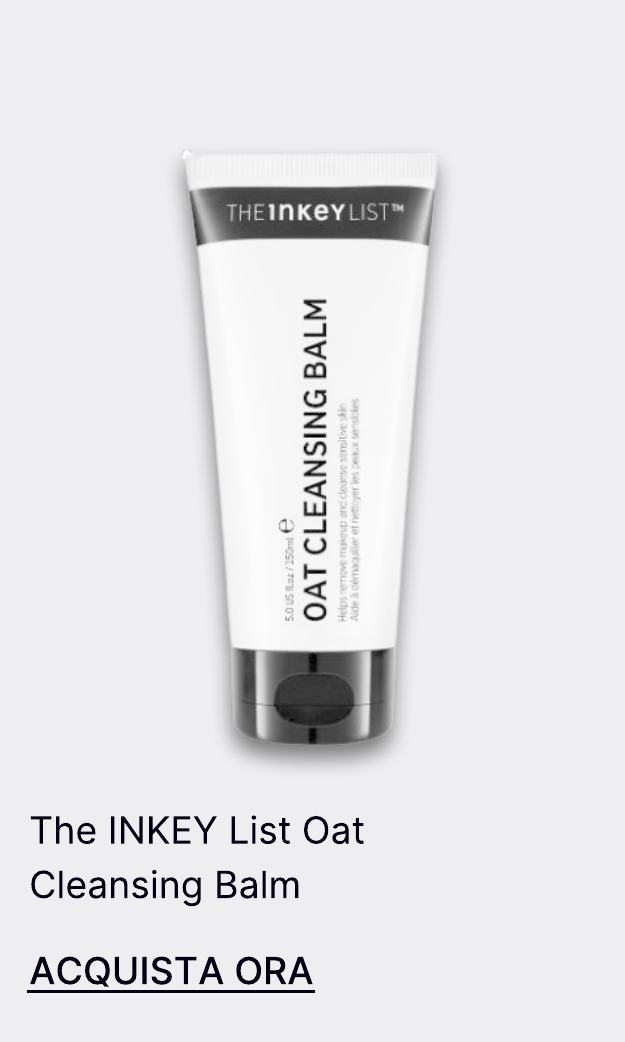 the inkey list oat cleansing balm