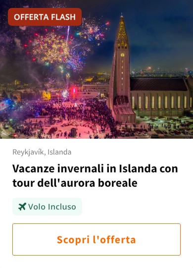 Vacanze invernali in Islanda con tour dell&#x27;aurora boreale