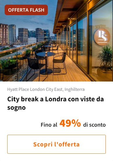 City break a Londra con viste da sogno
