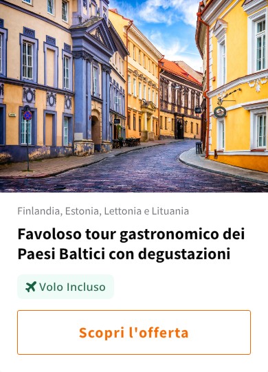 Favoloso tour gastronomico dei Paesi Baltici con degustazioni