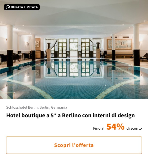 Hotel boutique a 5* a Berlino con interni di design