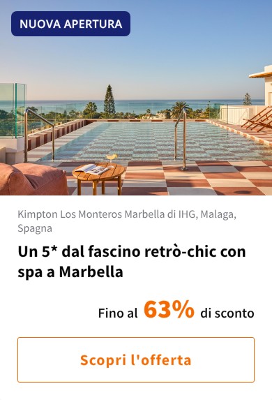 Un 5* dal fascino retrò-chic con spa a Marbella