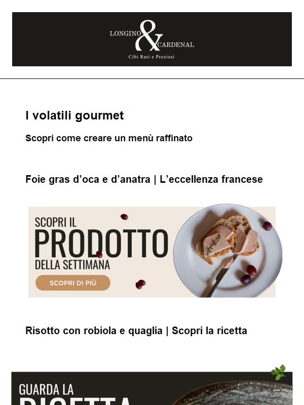 👨‍🍳 Cosa Cucini a Novembre? | Scopri Foie Gras e Carne di Quaglia
