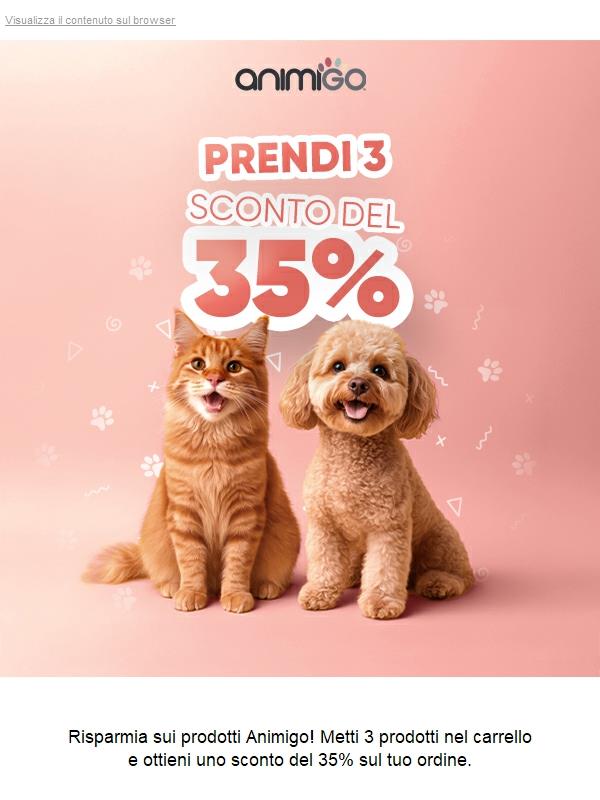 ⚡ Prendi 3 Prodotti E Ottieni Il -35% Sul Tuo Carrello