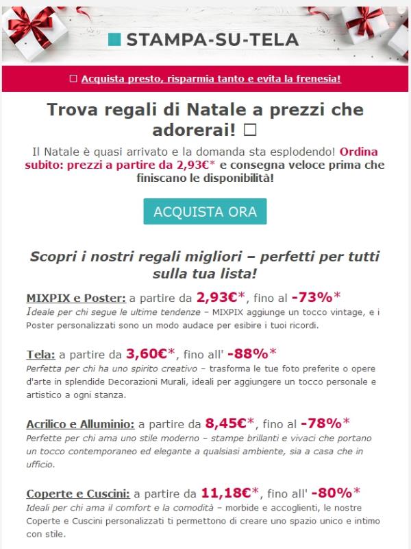 Grandi risparmi su regali che ameranno davvero – da 2,93€!