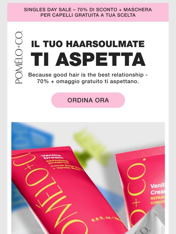 Il tuo trattamento Haarsoulmate ti aspetta,