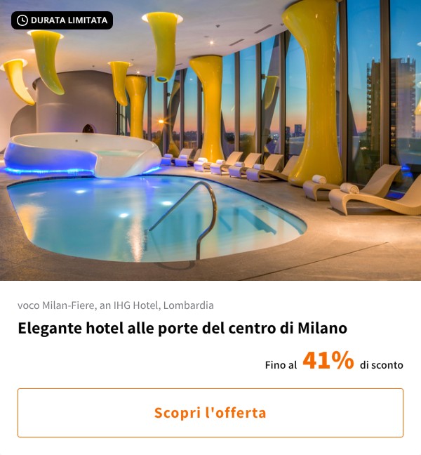 Elegante hotel alle porte del centro di Milano