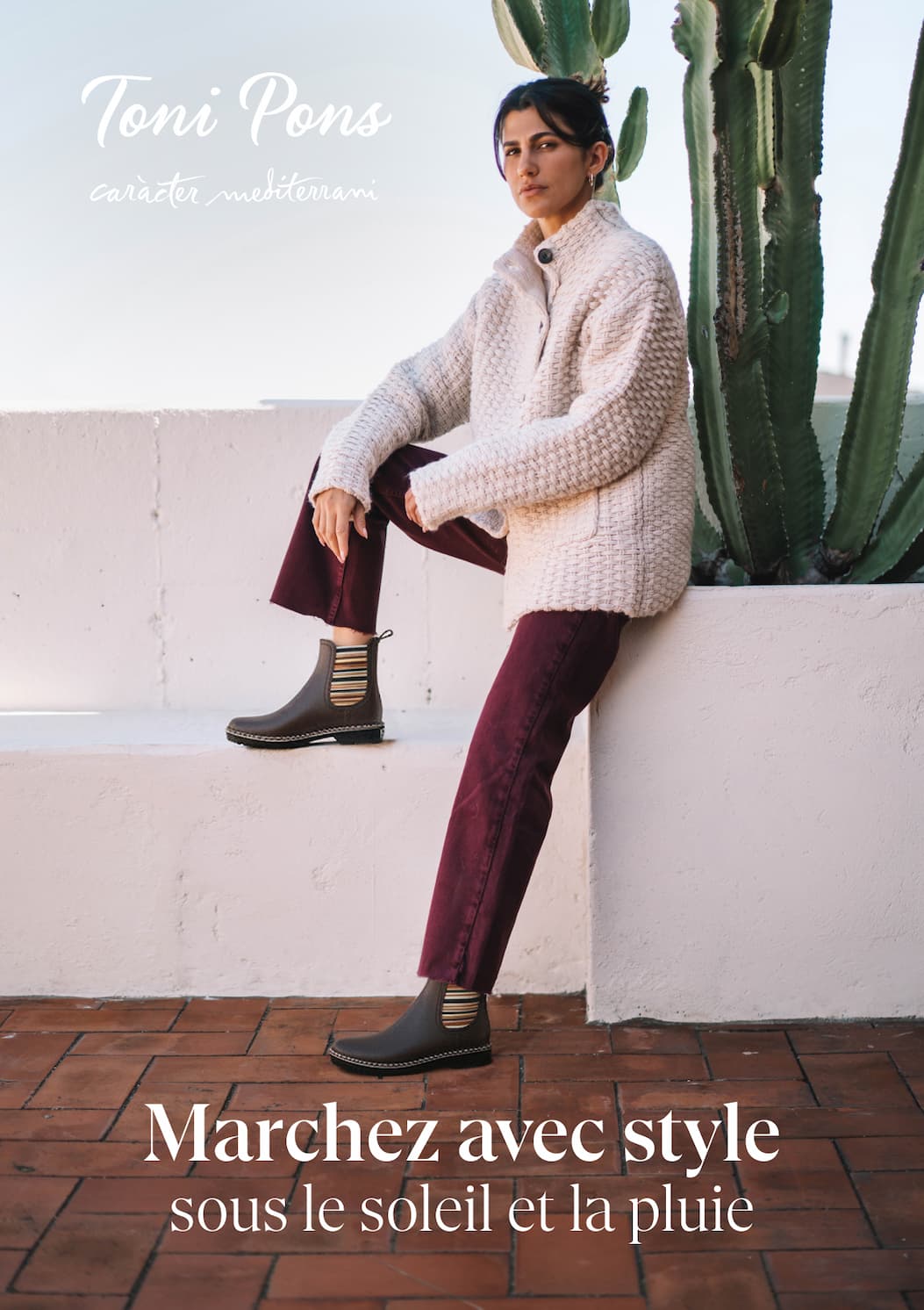 botas de agua para mujer