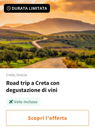 Road trip a Creta con degustazione di vini