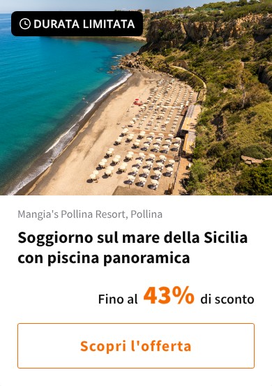 Soggiorno sul mare della Sicilia con piscina panoramica