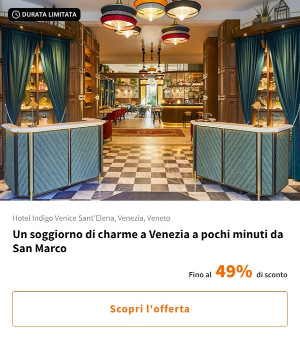 Un soggiorno di charme a Venezia a pochi minuti da San Marco