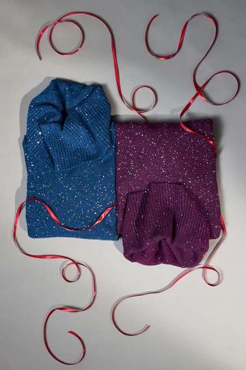 MAGLIA CON COLLO AD ANELLO