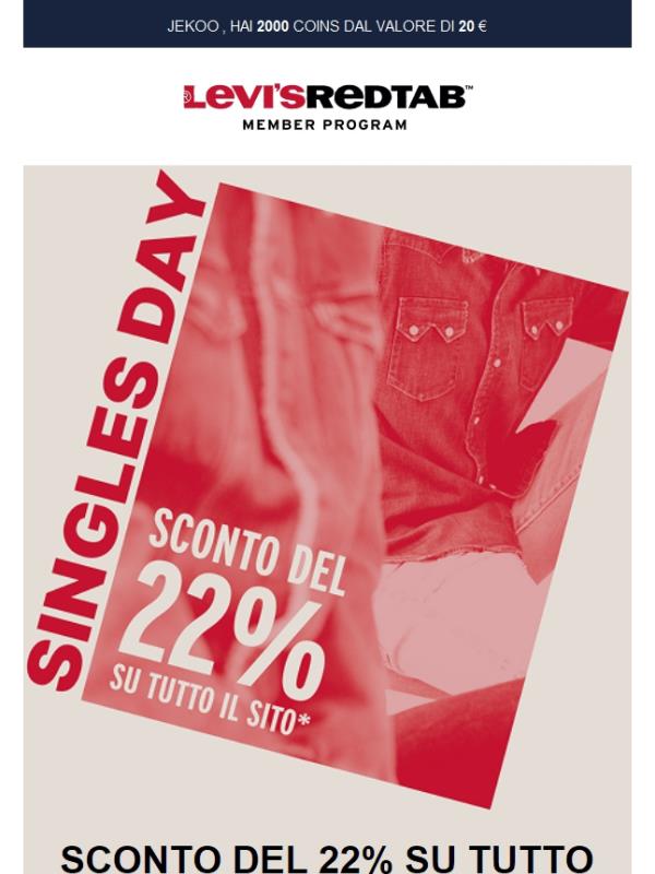 Ultima chance: 22% di sconto su tutto il sito*
