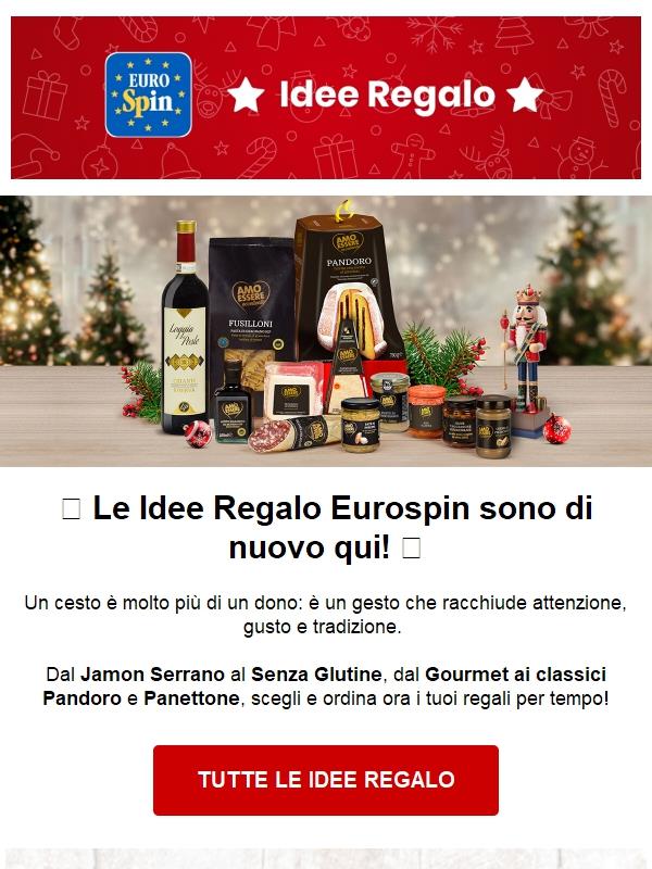 🎄 Il Natale è più buono con i cesti Eurospin: scegli il tuo