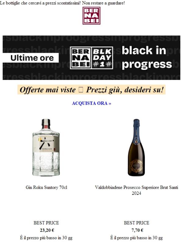 BLACK IN PROGRESS 😲 Sconti Shock!