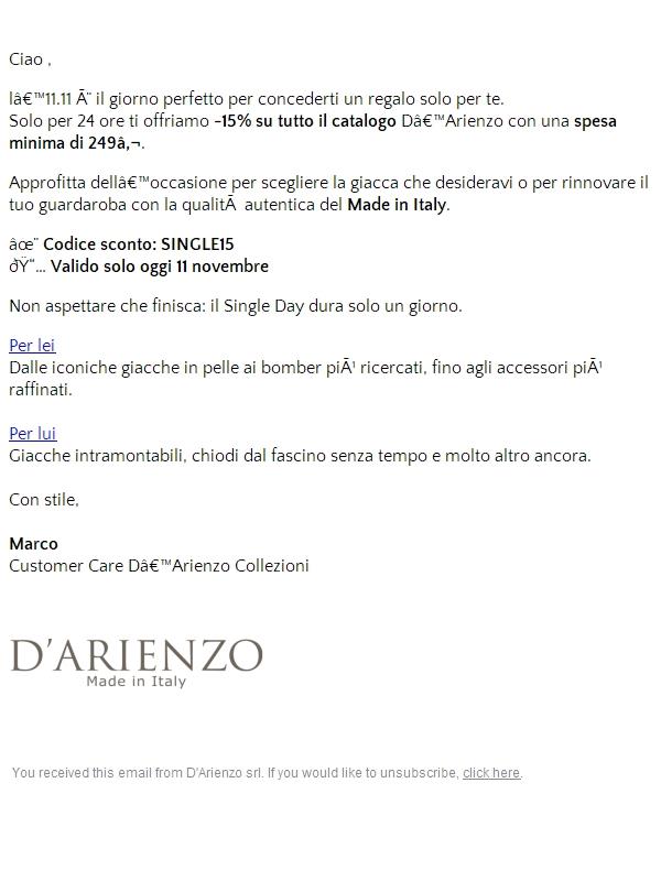 💥 Solo oggi: -15% su tutto il catalogo!