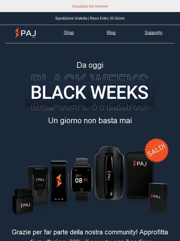 Qualcosa di speciale solo per te per questo Black Friday